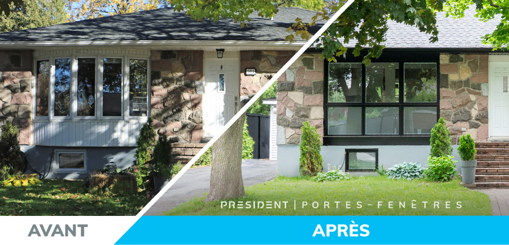 fenêtres avant après