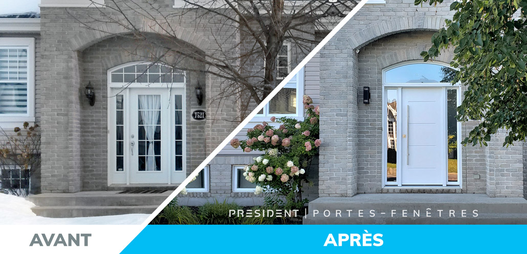 portes et fenêtres avant - après