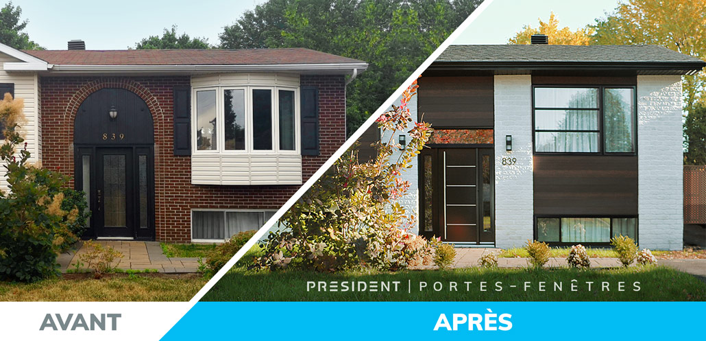 remplacement de fenêtres avant et après 2